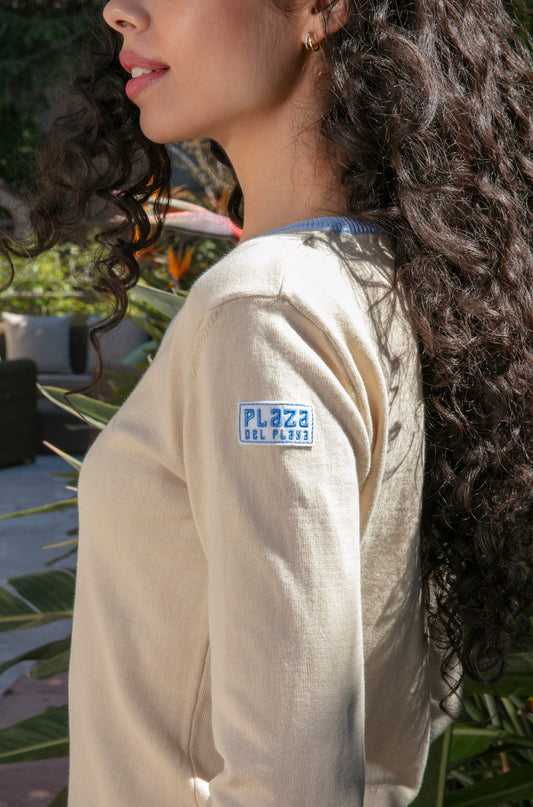 Pull Gustavia Sand en coton