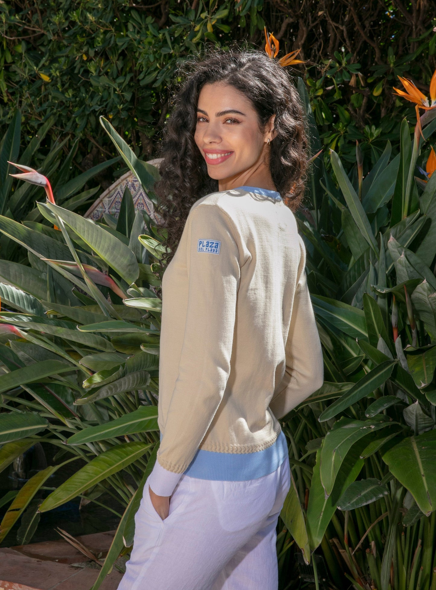 Pull Gustavia Sand en coton