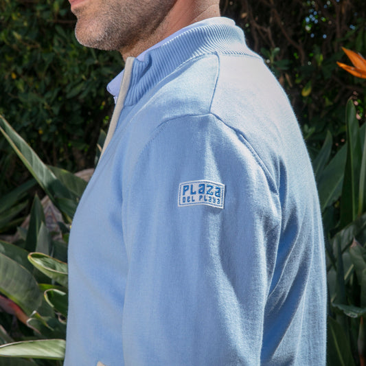 Gilet Cap Ferrat Light Blue en coton