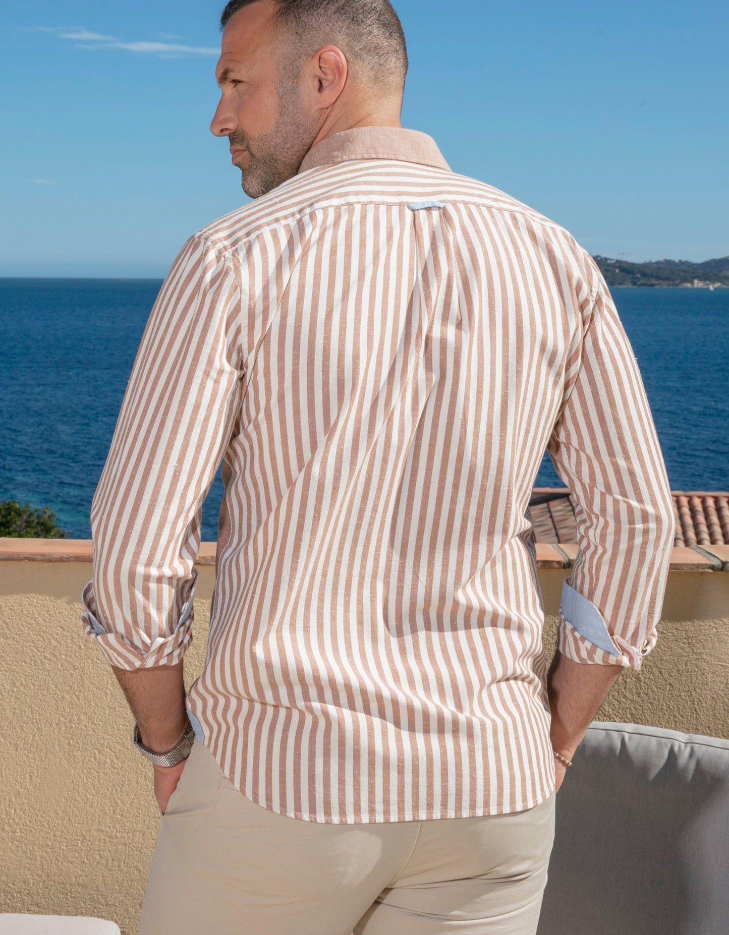 Chemise Arcachon Sand en coton