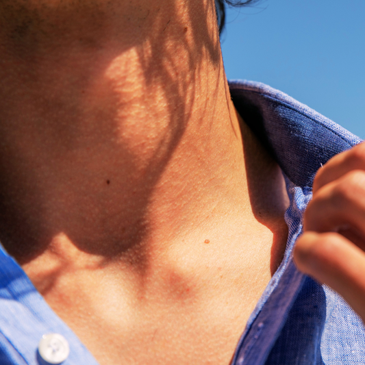 Riviera Azur linen shirt