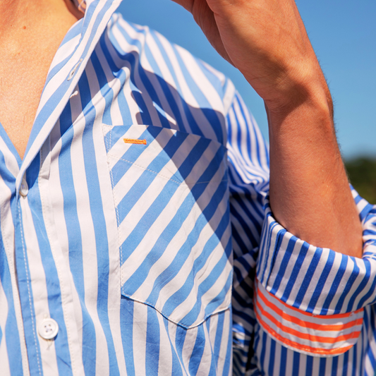 Riviera Strawberry Oxford Cotton Shirt