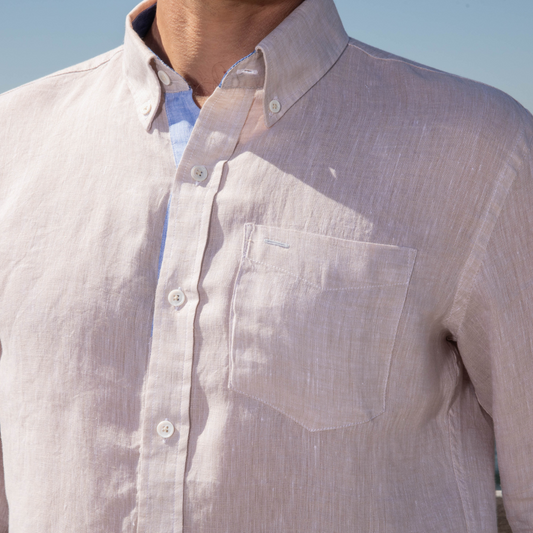 Chemise Riviera Sand en lin