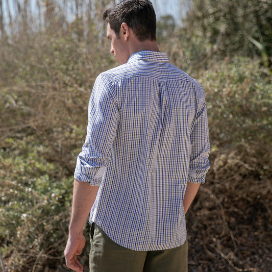 Chemise Riviera Green en coton