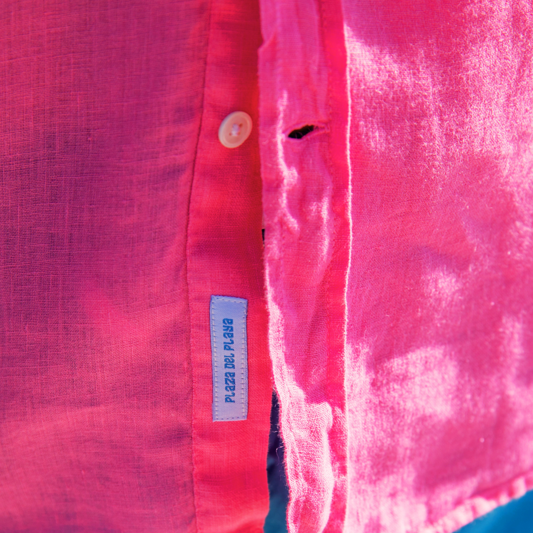 Riviera Azur linen shirt