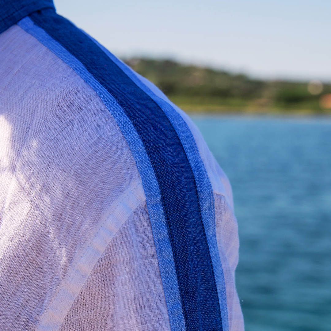 Chemise Le Moulleau White en lin