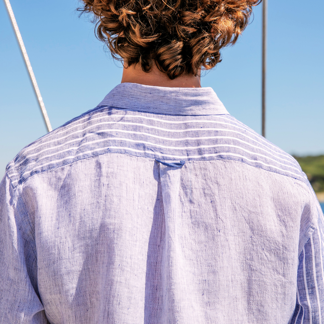 Chemise Cape May Denim en lin