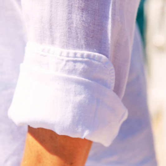 Riviera Azur linen shirt