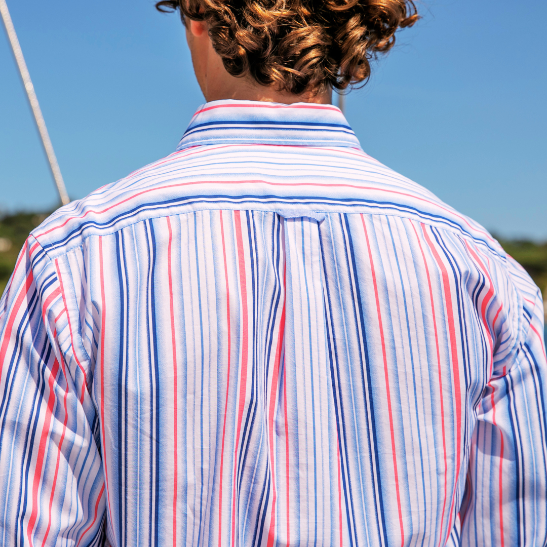 Riviera Strawberry Oxford Cotton Shirt
