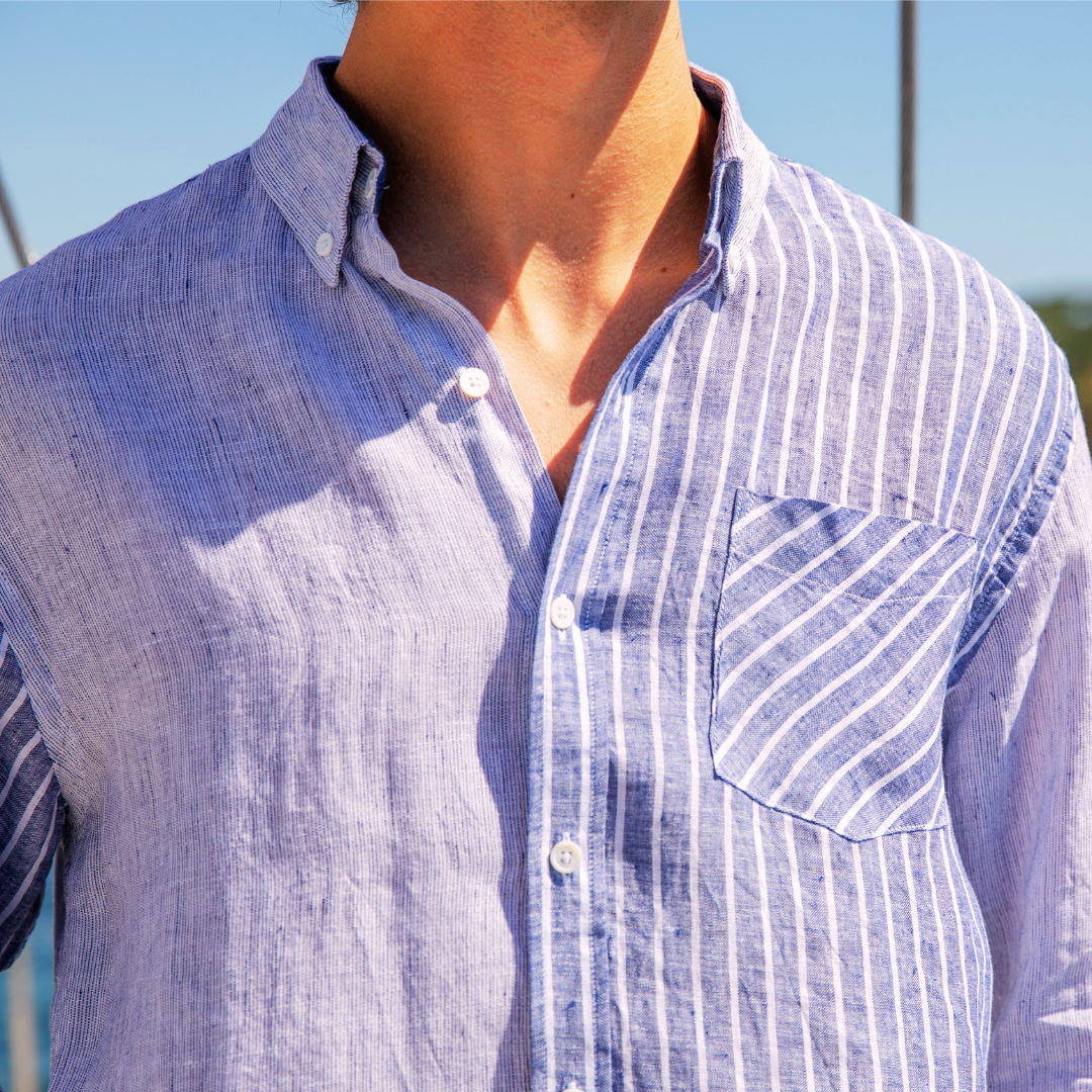 Chemise Cape May Denim en lin
