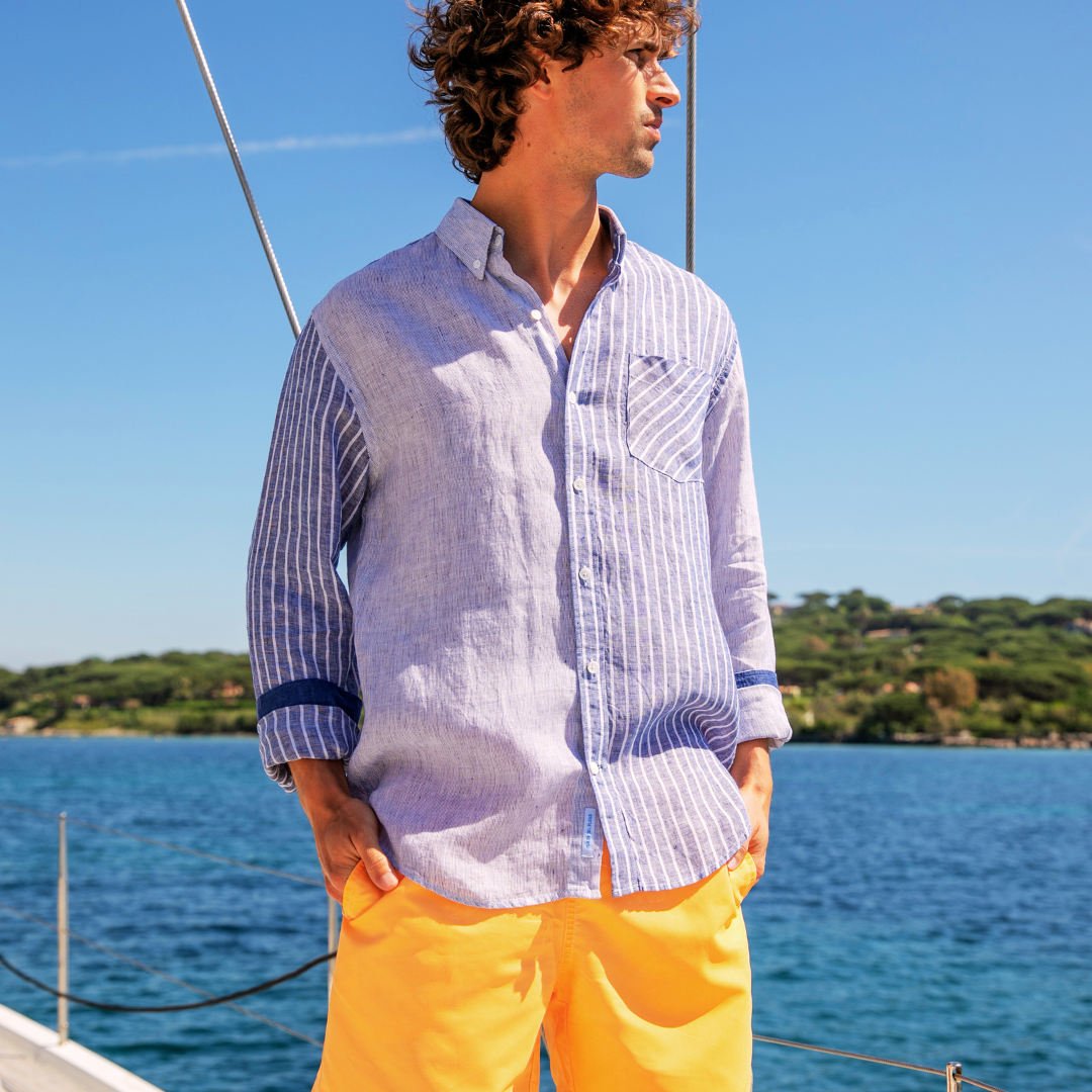 Chemise Cape May Denim en lin