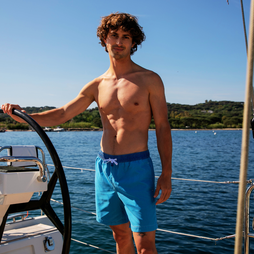 Short de bain Lucky Bay Light Blue