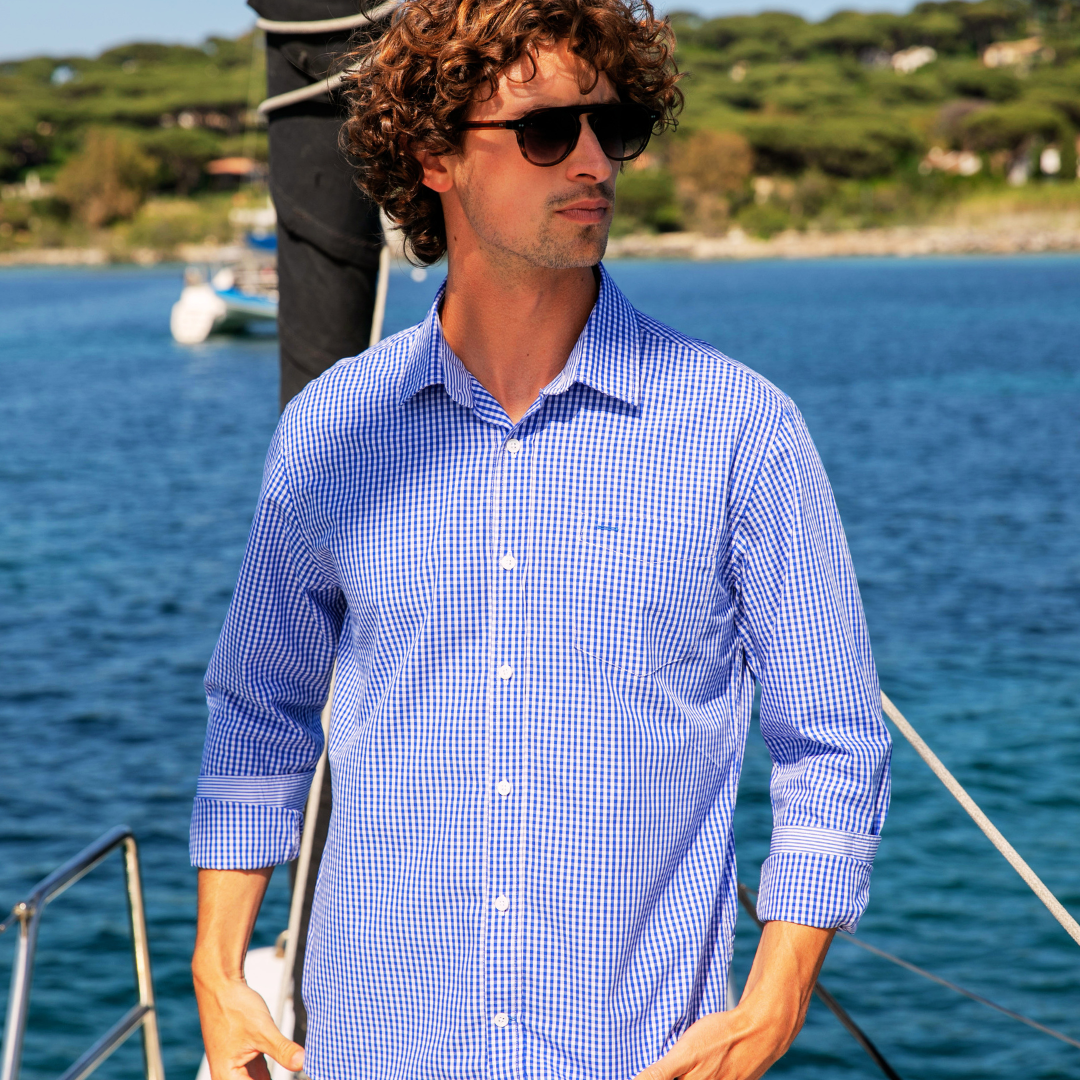 Chemise Houlgate Vichy en coton