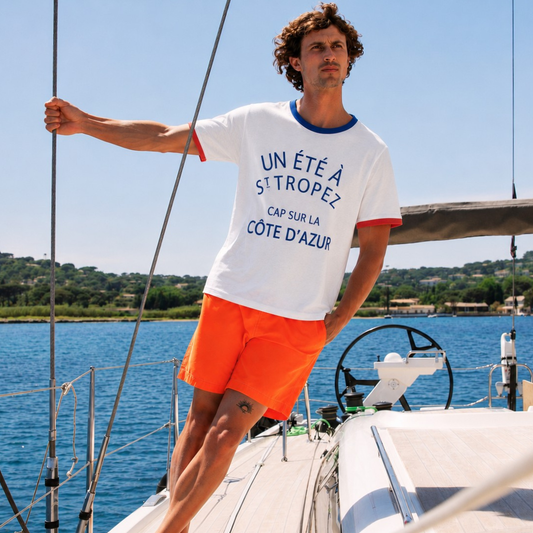 T-shirt St Tropez White en coton bio
